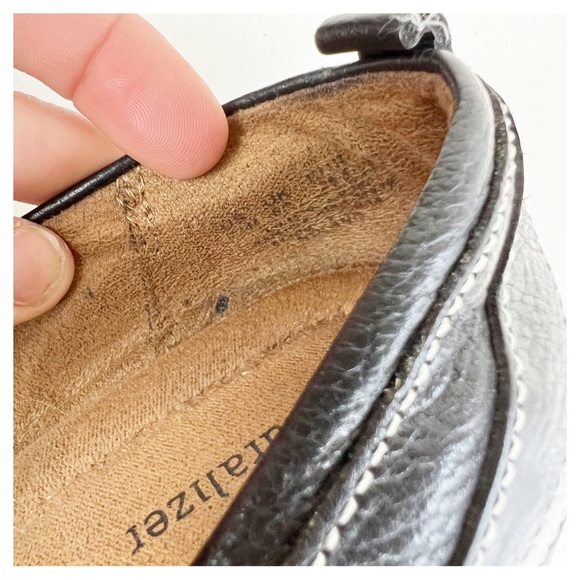 Naturalizer Noland Mary Jane Black Leather Comfort Shoe Size 7.5 - Picture 6 of 10